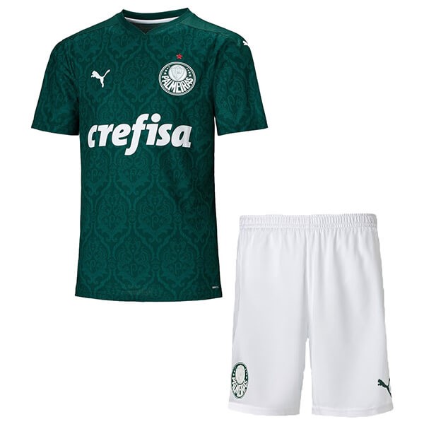 Camiseta Palmeiras 1ª Niños 2020-2021 Verde